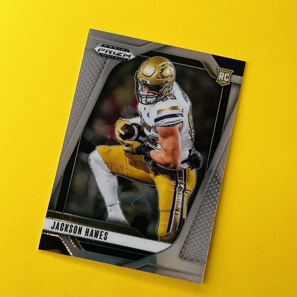2025 Panini Prizm Draft Picks Jackson Hawes‎ RC #106 Rookie Base